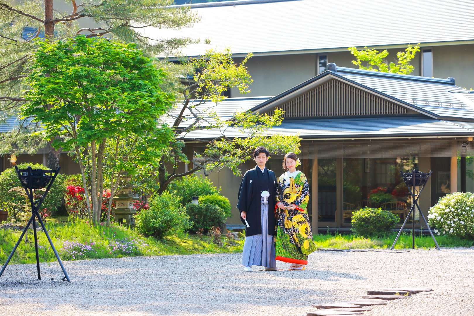 中尊寺_和装結婚式の様子６