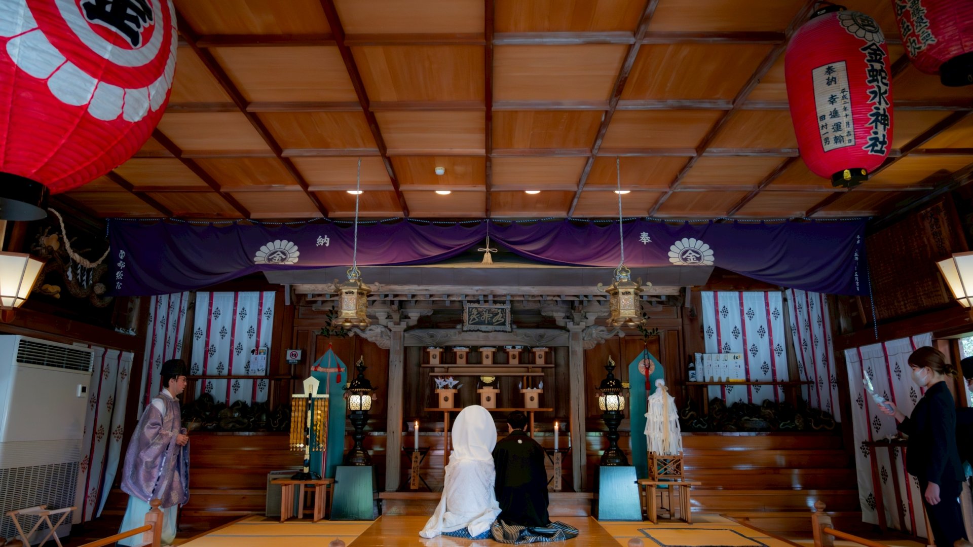 金蛇水神社－金蛇大神に見守られる特別な和装結婚式
