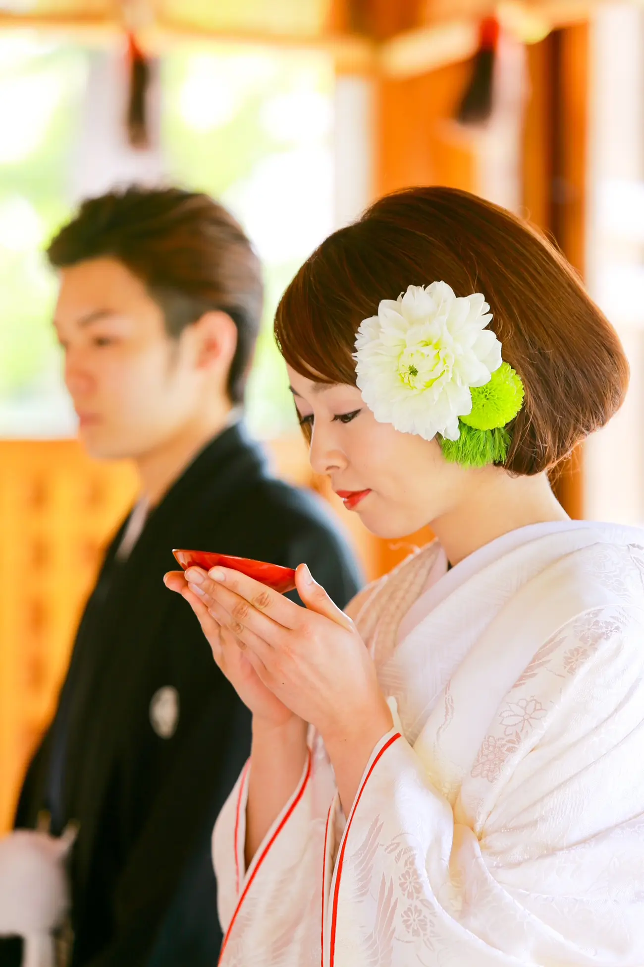 宮城縣護國神社_和装結婚式の様子5