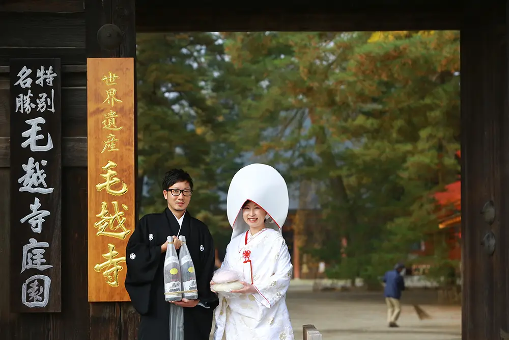 毛越寺和装結婚式_浄土庭園が織りなす千年の誓い