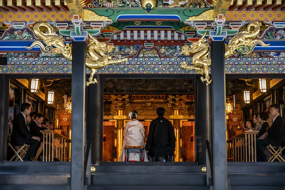 大崎八幡宮_和装結婚式の様子4