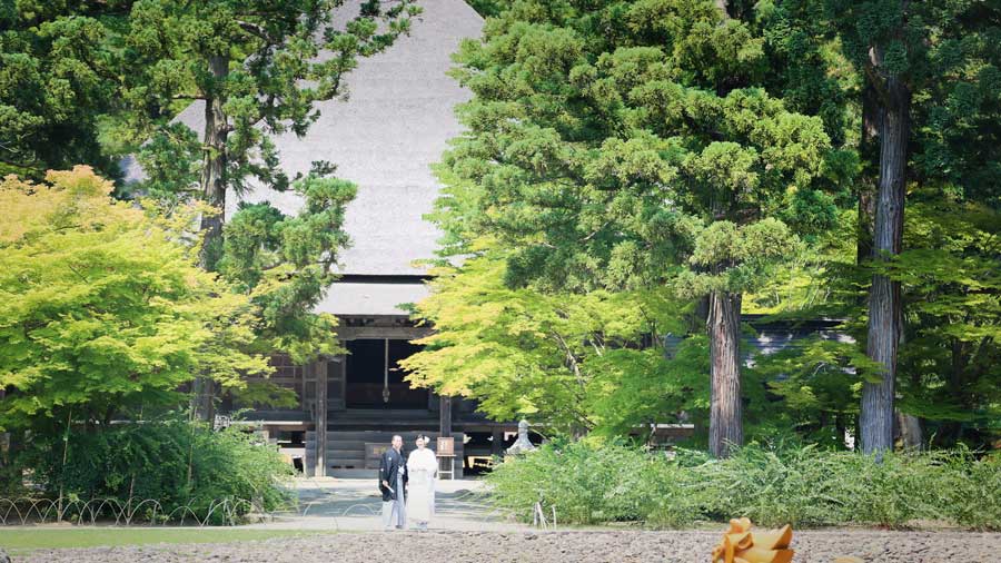 World Cultural Heritage Motsu-ji Temple