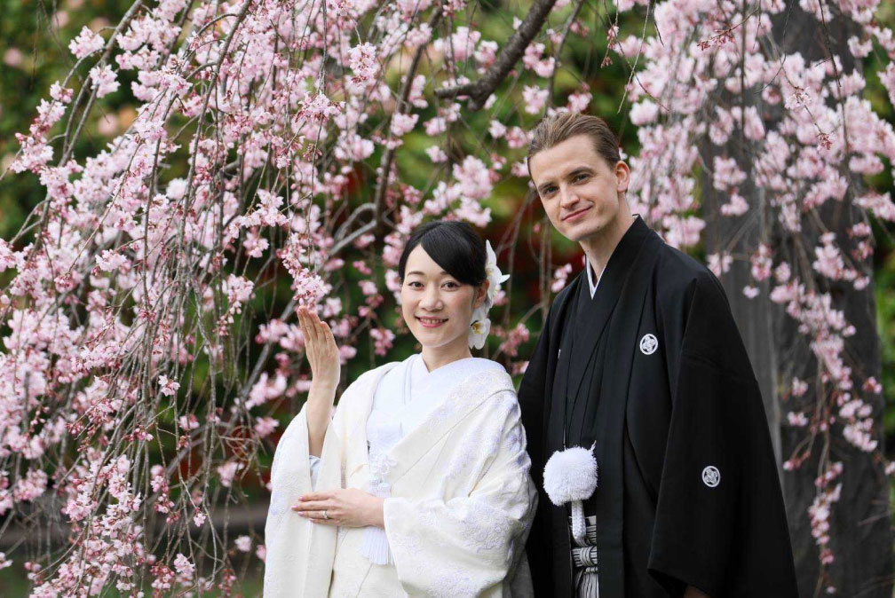 Bride and Groom, Tsutsuka Tenmangu Shrine