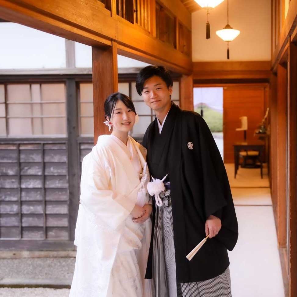 Uesugi Shrine Bride and Groom